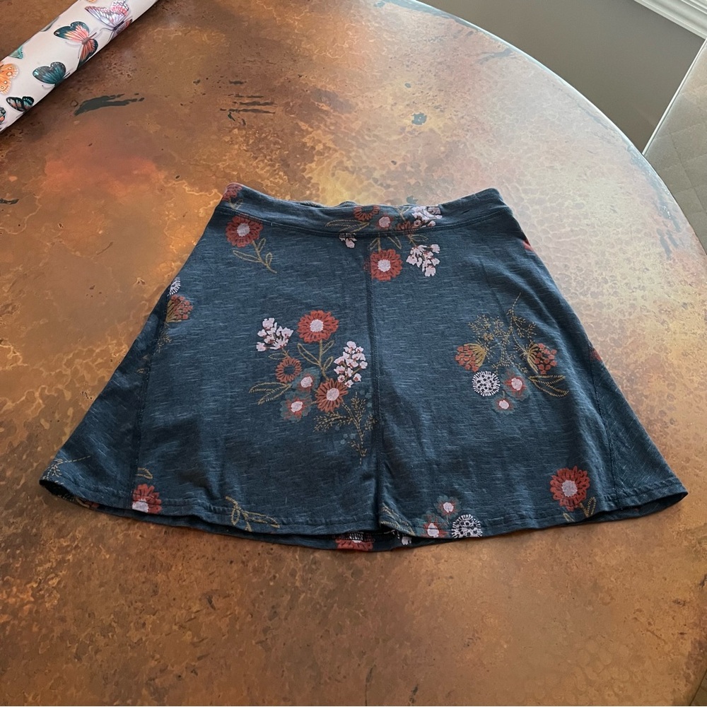 Toad&Co Floral Print Skort